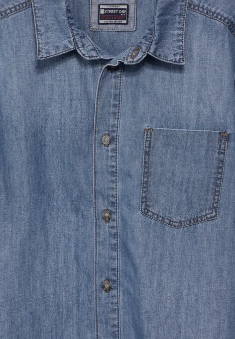 Jeanshemd light blue wash