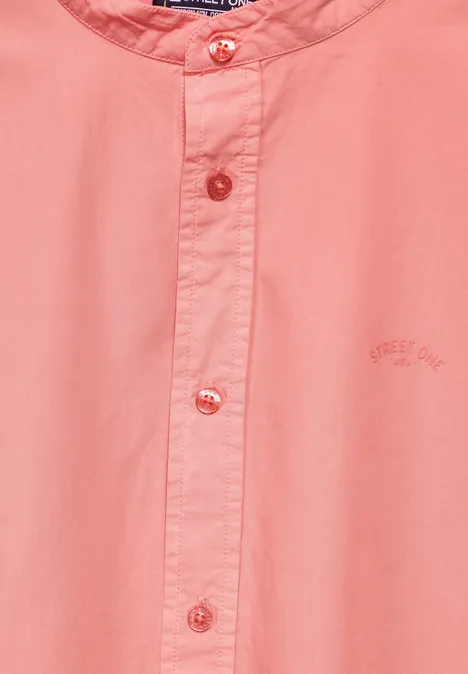 Popeline overhemd summer red