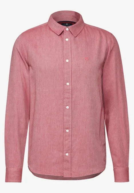 Two Tone Flannelhemd real red