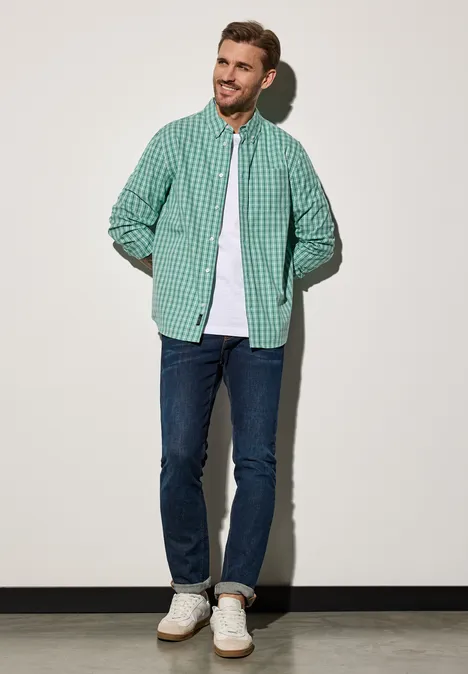 Oxford overhemd mint green