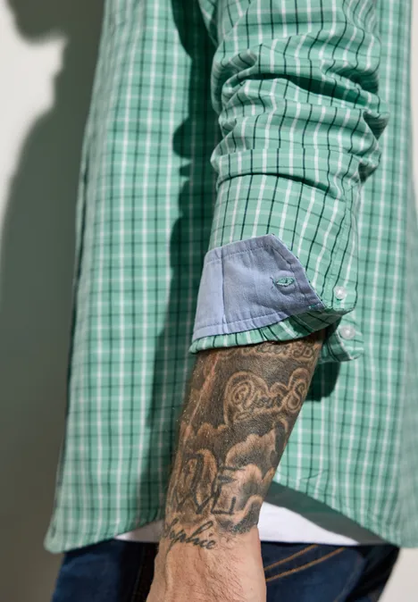 Oxford overhemd mint green