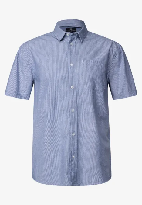 Shirt met korte mouwen dark ink blue