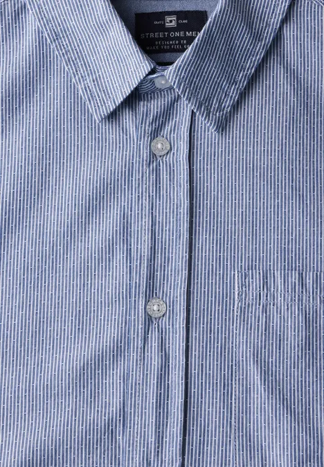 Shirt met korte mouwen dark ink blue