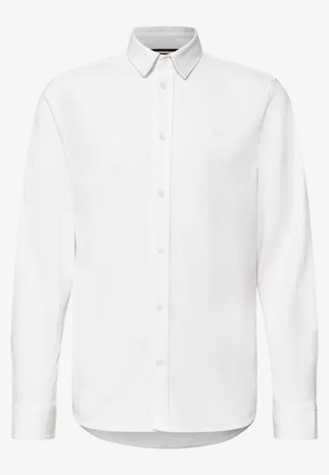 Chemise en jersey bright white Chemise en jersey bright white