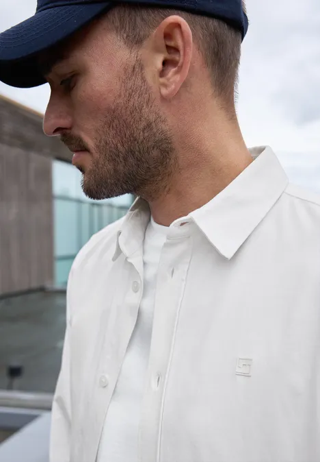 Chemise en jersey bright white Chemise en jersey bright white