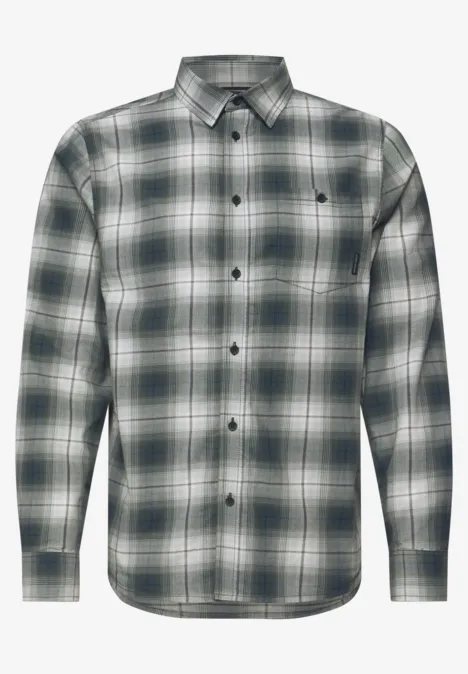 Kariertes Hemd timeless green