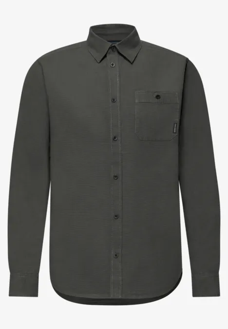 Chemise Two-Tone oil grey