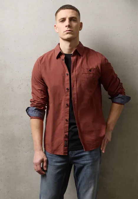 Chemise Two-Tone dull coral