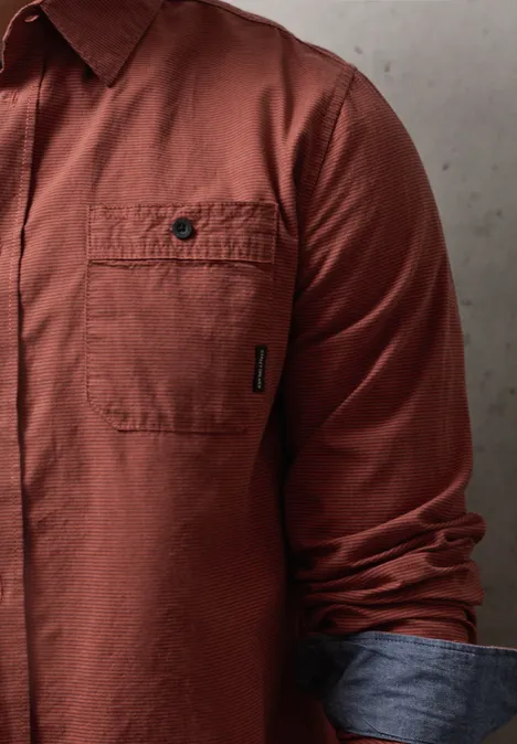 Chemise Two-Tone dull coral