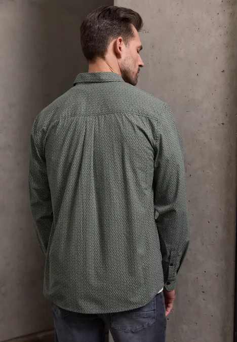 Popeline Hemd dusty mint Popeline Hemd dusty mint