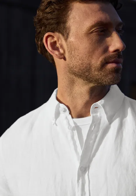 Koszula z długim rękawem Len White