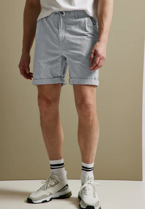 Short chino coupe droite cool grey