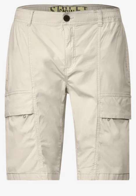 Short cargo coupe décontractée light sand beige