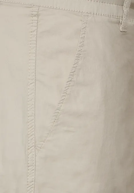 Short chino coupe décontractée light sand beige