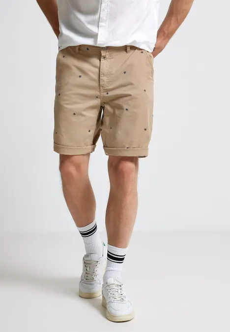 Regular Fit Chinoshorts dark sand brown Regular Fit Chinoshorts dark sand brown