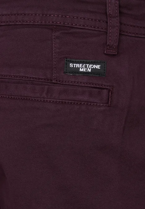 Comfort Chino ink red