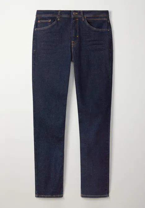 Jean coupe slim dark blue rinsed wash