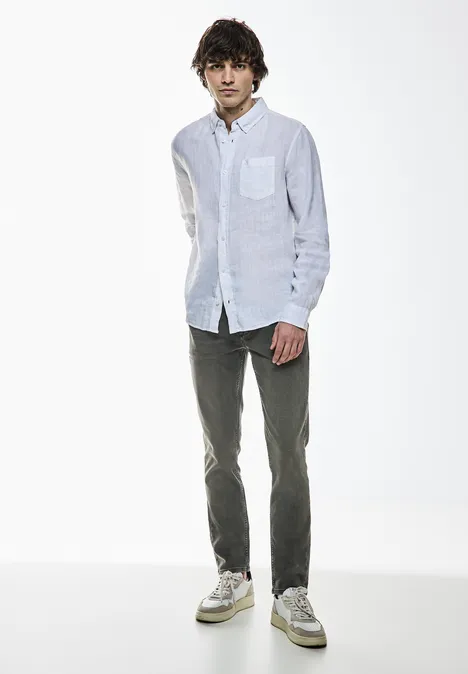 Jean coupe droite doux urban green wash