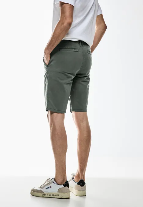 Stretch Twill Chino Shorts dusty urban green Stretch Twill Chino Shorts dusty urban green