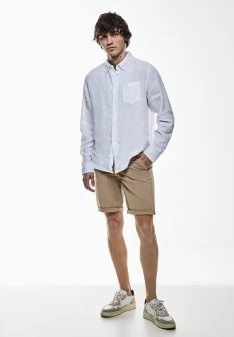 Stretch Twill Chino Shorts pure sand