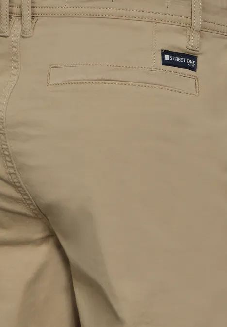 Stretch Twill Chino Shorts pure sand