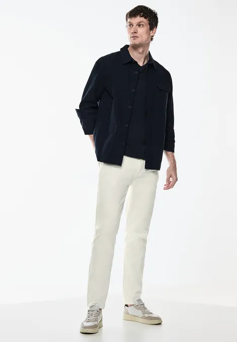 Jean coupe droite White Denim
