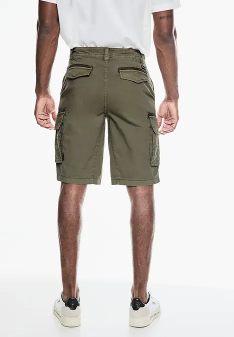 Rippstop Cargo Shorts classic olive green