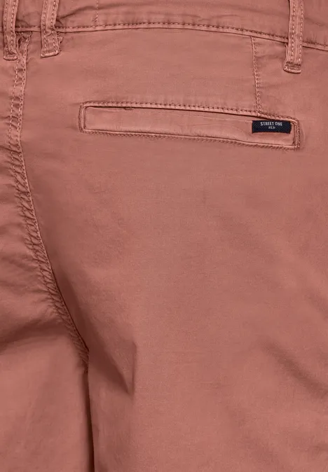 Chino Shorts Relaxed Fit smoky red