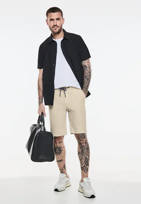 Chino Shorts Relaxed Fit sandy shore
