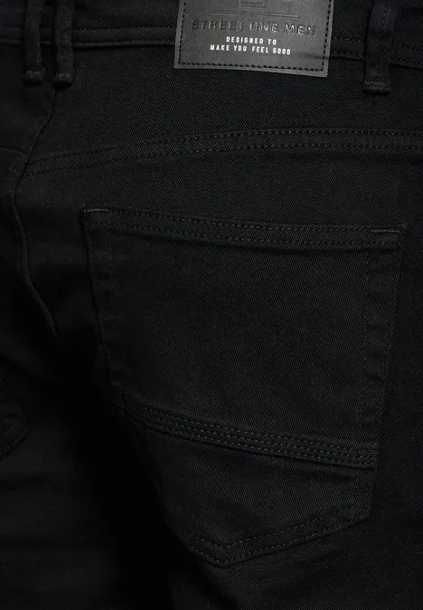 Jeans à la coupe slim clean black