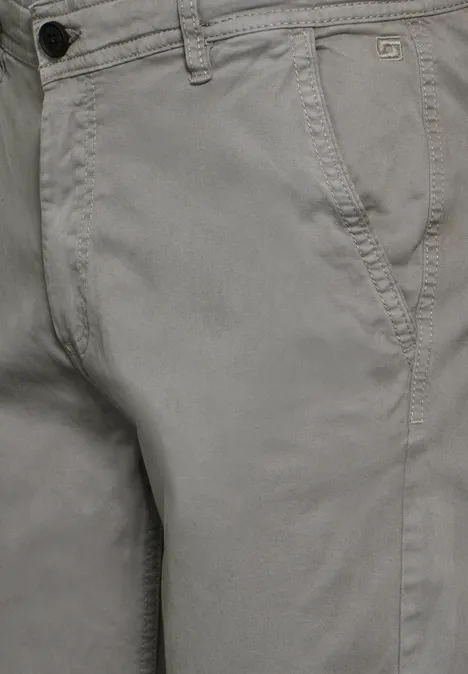 Klassische Chino steel grey