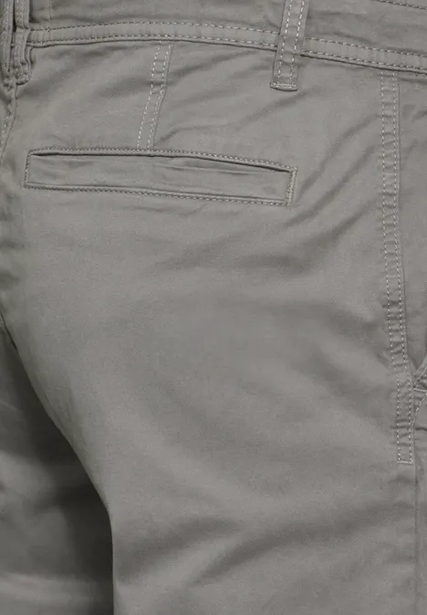 Klassische Chino steel grey