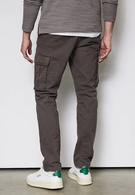 Cargo-Hose im Relaxed Fit dark brown