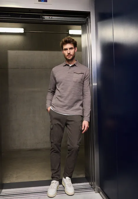 Cargo-Hose im Relaxed Fit dark brown