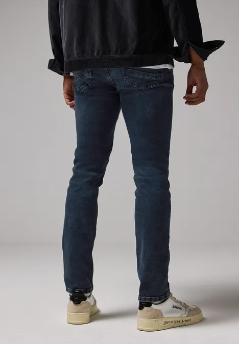 Jeans à la coupe slim blue overdyed black