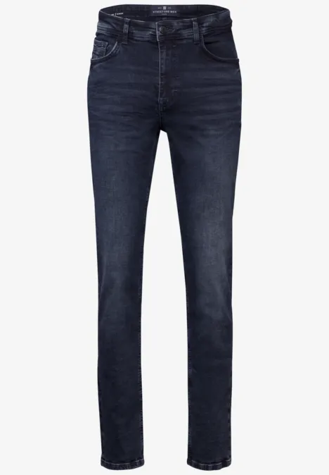 Jeans à la coupe slim blue overdyed black