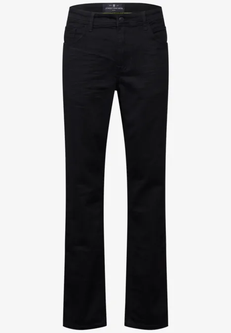Jeans à la coupe régulière clean black