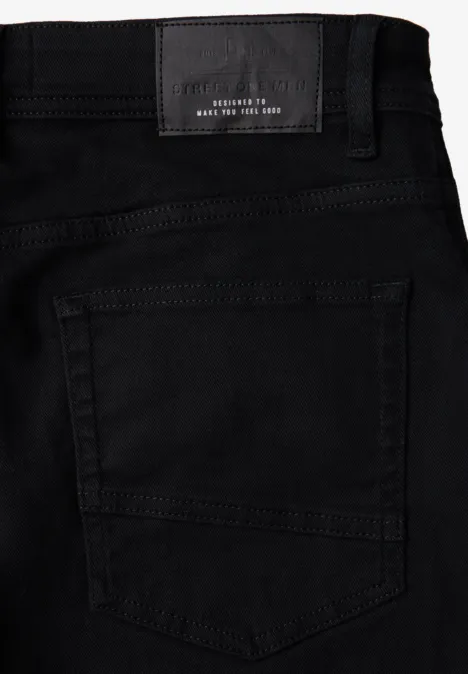 Jeans à la coupe régulière clean black