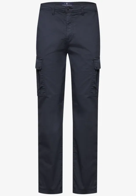 Cargohose im Relaxed Fit night blue