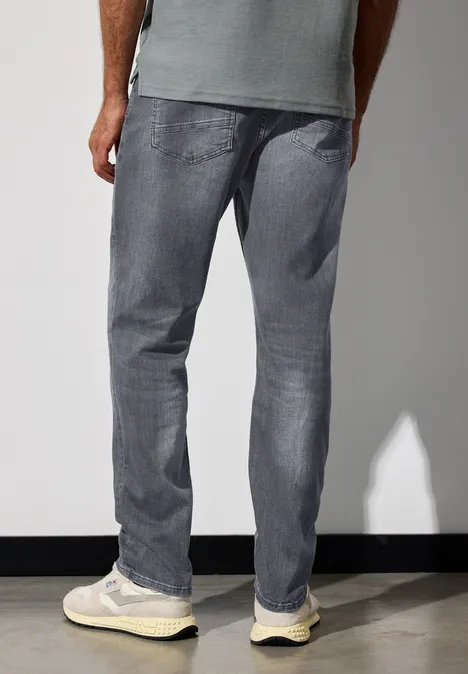 Jeans à la coupe régulière ice grey wash