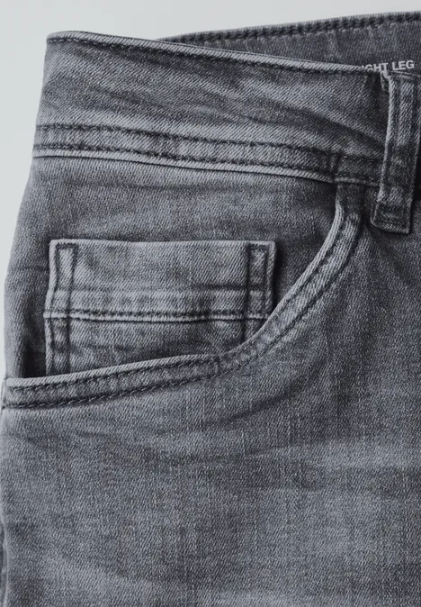 Jeans à la coupe régulière ice grey wash