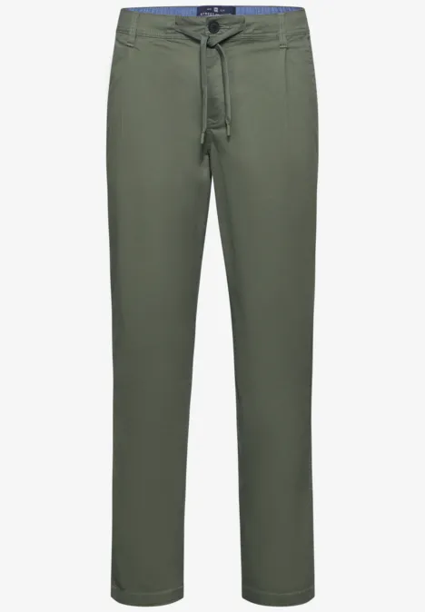 Moderne Chino deep olive green