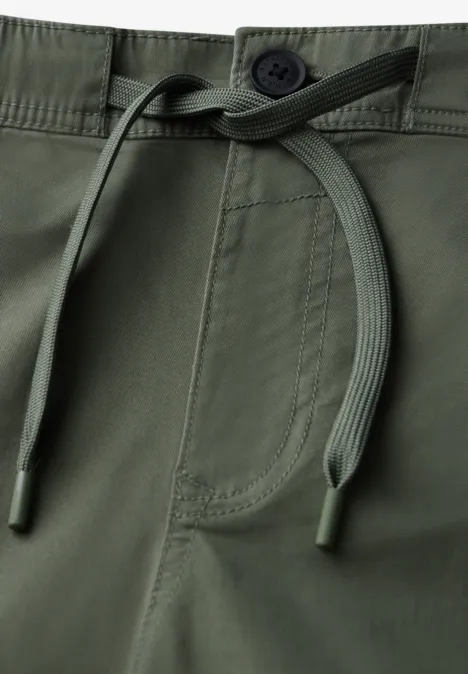Moderne Chino deep olive green