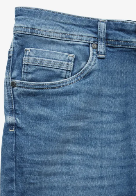 Jeans à la coupe Slim Fit soft greencast random wash