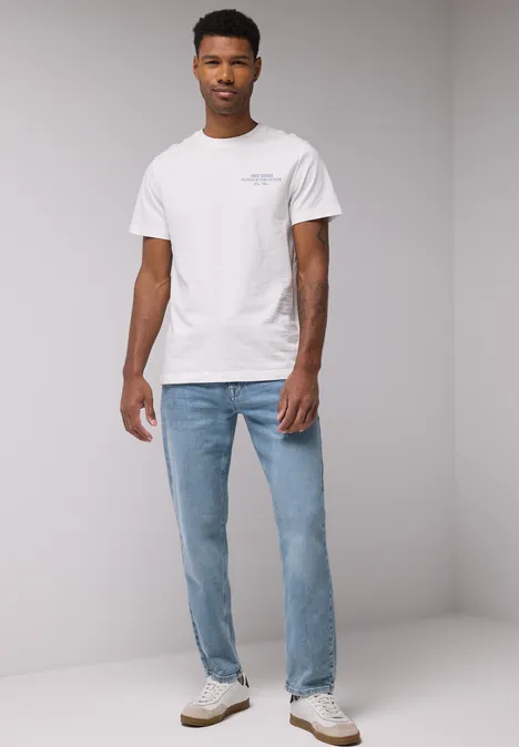 Jeans Regular Fit light blue random wash