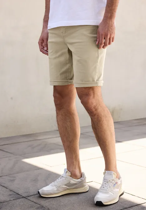 Colored Jeans Bermuda sandstone beige wash