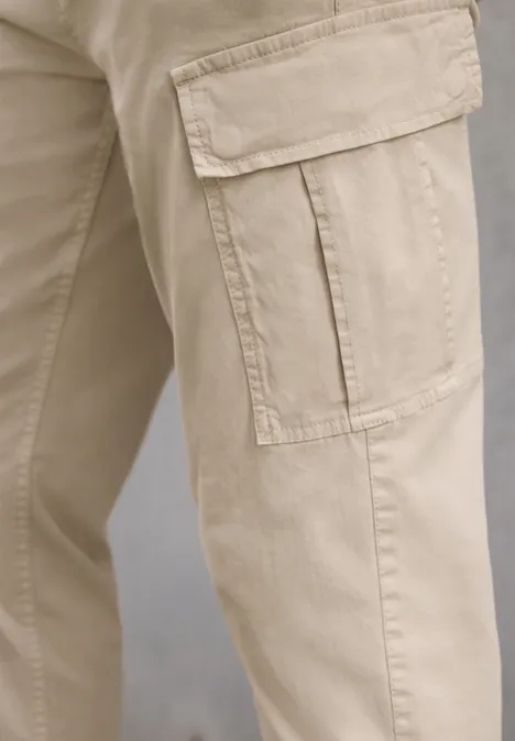 Straight Leg Cargo Hose sandstone beige