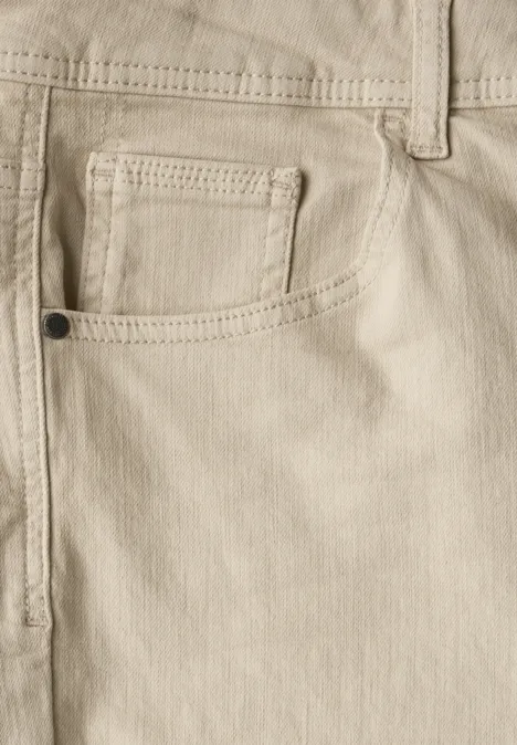 Jeans Straight Legs sandstone beige wash