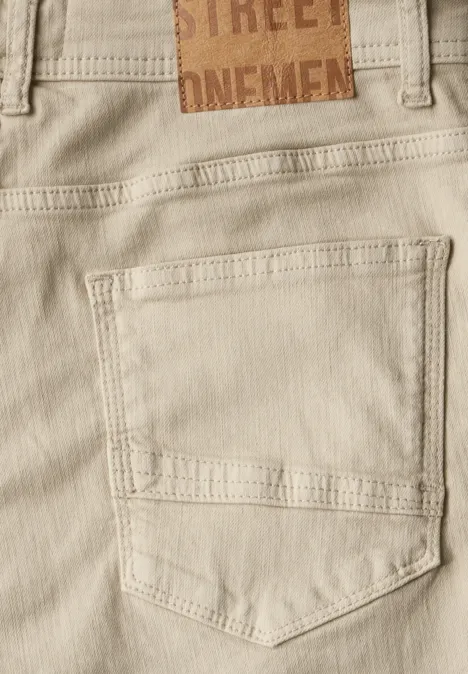 Jeans Straight Legs sandstone beige wash