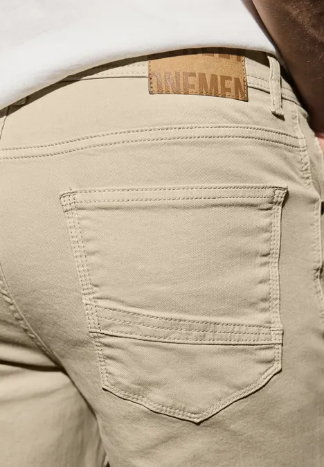 Jeans Straight Legs sandstone beige wash